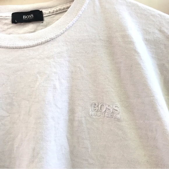 Authentic Hugo boss basic white tshirt (M-L-XL) - Picture 4 of 9